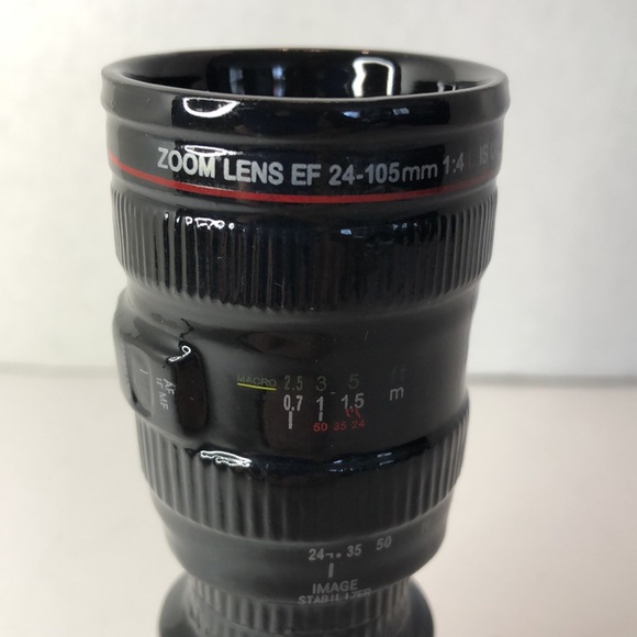 Camera Zoom Len Shot Glasses Thumbs Up Photographer Novelty Barware set of 2 - Picture 4 of 4
